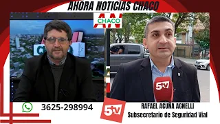 RAFAEL ACUÑA AGNELLI - ROAD SAFETY UNDERSECRETARY - TOLL COMING TO QUITILIPI