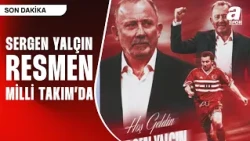 Sergen Yalçın Resmen A Milli Takım Teknik Direktörü | Anthony Taylor MHK Başkanı Oldu