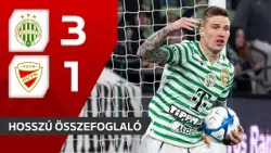 Fizz Liga: Ferencváros–DVTK 3–1 | hosszú összefoglaló