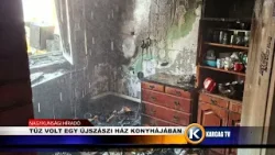 TŰZ VOLT EGY ÚJSZÁSZI HÁZ KONYHÁJÁBAN