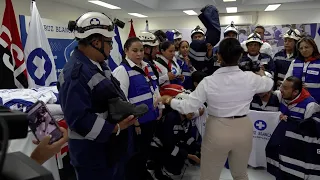 More than 1,200 volunteer rescuers received new uniforms to ensure better care