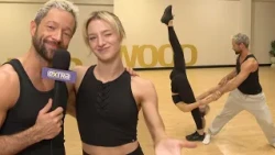 Amber Glenn & Pasha Pashkov REACT to ‘DWTS’ Upside-Down Split Going Viral (Exclusive)