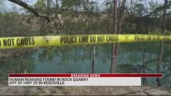 В каменоломне округа Рокингам были обнаружены человеческие останки. В каменоломне округа Рокингам были обнаружены человеческие останки.