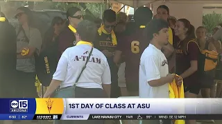Classes start Thursday at ASU