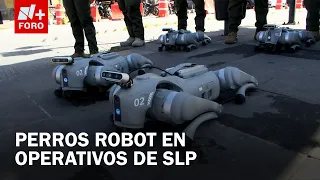 Guardia Civil de San Luis Potosí incorpora perros robots en zonas de alto riesgo