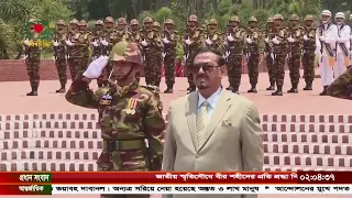 জাতীয় স্মৃতিসৌধে শ্রদ্ধা নিবেদন করেছেন রাষ্ট্রপতি
