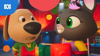 Becca shows up at the heroes hideout 🙀🦸 | Talking Tom Heroes: Suddenly Super | ABC Kids