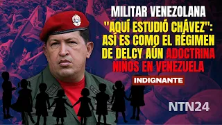 "Chávez studied here": this is how Delcy's regime still INDOCTRINATES CHILDREN in Venezuela | OUT...