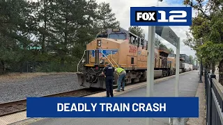Woman dies after being hit by train in Salem