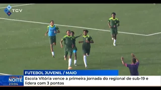 Escola Vitória wins the U-19 regional opening match and leads with 3 points