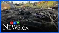 Woman dies after fire at Montreal encampment