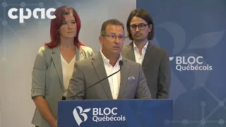 Bloc Québécois leader makes proposals regarding Canada-U.S. trade – August 24, 2026