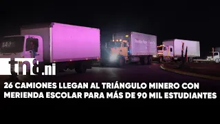 Mining Triangle receives 26 trucks with school meals for more than 90,000 students
