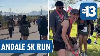 Meteorologist Linh Truong Runs the Andale 5K in Las Vegas