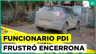 PDI officer thwarts carjacking with gunfire in Pudahuel