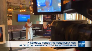 A Republic koncertje koronázta meg az "Élni jó" kampánynyitót Salgótarjánban
