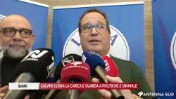 28 FEBBRAIO 2026 - BARI: SALVINI SUONA LA CARICA E GUARDA A POLITICHE E VIMINALE
