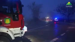 Sieniawka.  Wypadek autobusu