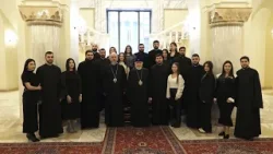 Մայր Աթոռ Սուրբ Էջմիածնում տոնախմբվեց Տեառնընդառաջը, Վեհափառ Հայրապետը օրհնել է նորապսակներին