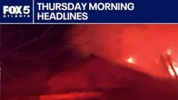 FBI raid in Fulton Co., woman shot by Cobb police, two early morning house fires | FOX 5 News