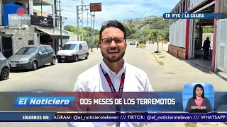 Se cumplen dos meses de los terremotos en Venezuela – El Noticiero emisión meridiana 24/08/26