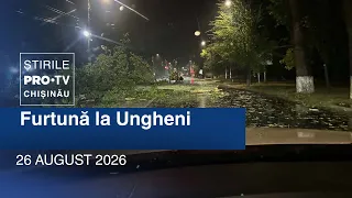 PRO TV News (1:00 PM) | STORM IN UNGHENI | Moldova