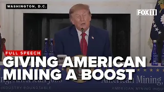 Trump announces $180M in grants to boost American mining amid push for critical minerals