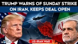 US Iran War Latest News | Trump Warns US Could Strike Iran As Soon As Sunday, Keeps Deal Option Open