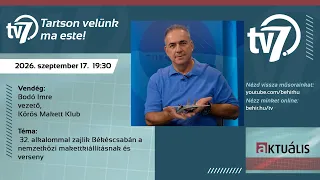 Aktuális -  32. alkalommal rendezik meg Békéscsabán a nemzetközi makettkiállítást - 2026.09.17.