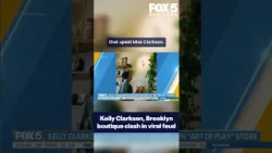 Kelly Clarkson, Brooklyn boutique feud