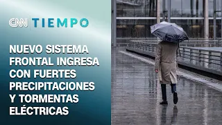 Lluvias se instalarán desde este jueves en la zona centro y sur acompañadas de tormentas eléctricas