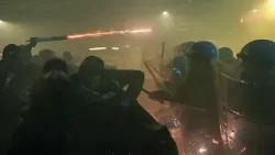 Italienische Polizei setzt Tränengas bei Protesten nahe Olympia-Stätte ein