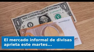 VIDEO: Cuba’s informal currency market tightens this Tuesday: Dollar, Euro, and MLC rise again