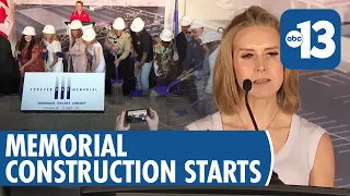 Groundbreaking Ceremony For 'Forever One' Memorial In Las Vegas