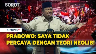 Rejection! Prabowo Harshly Criticizes Neoliberal Theory, Affirms Indonesia Sides with the People