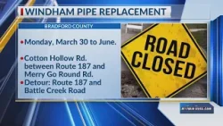 Комплект для замены труб в поселке округа Брэдфорд.