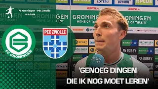 Man van de wedstrijd Jorg Schreuders geniet en wil nog beter worden