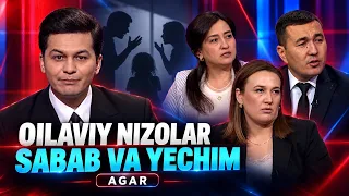 Oilaviy nizolar - sabab va yechim | AGAR (08.09.2026)