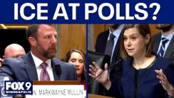 Sen. Elissa Slotkin questions Markwayne Mullin on ICE at polling locations