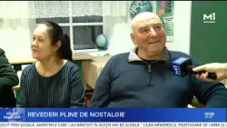 Revederi pline de nostalgie: absolvenții s-au întors în băncile școlii, după zeci de ani