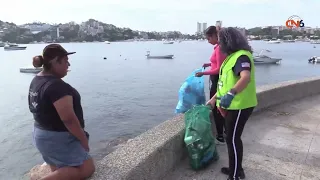 Refuerza Ecología Municipal conservación ambiental en Playa Tlacopanocha