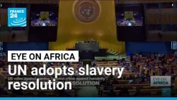 UN names African slave trade 'gravest crime against humanity' • FRANCE 24 English