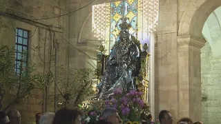 Madonna dei Miracoli, for Bishop Mansi in Andria "an act of faith and peace"