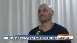 Denis Perez - Echagüe mantuvo la categoría en Liga Nacional tras derrotar a Libertad