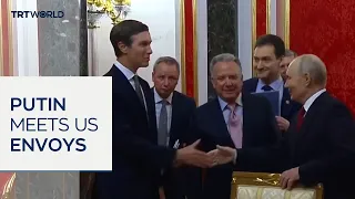 Putin hosts US envoys for talks to end Ukraine war