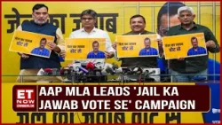 AAP MLA Leads 'Jail Ka Jawab Vote Se' Campaign Over Arvind Kejriwal's Arrest | Top News