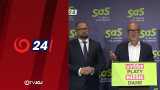 Tlačová beseda strany SAS o rezorte dopravy (31.7.2026)