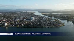 TV KANAL 9, NOVI SAD: OLGA DANILOVIĆ BEZ POLUFINALA U HOBARTU