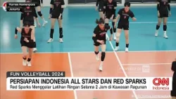 Persiapan Indonesia All Stars Jelang Melawan Red Sparks