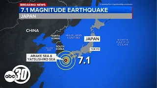 Massive earthquake shakes southern Japan, tsunami advisory issued
